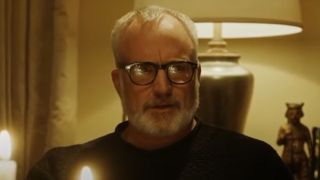 Bradley Whitford at the dinner table in Get Out