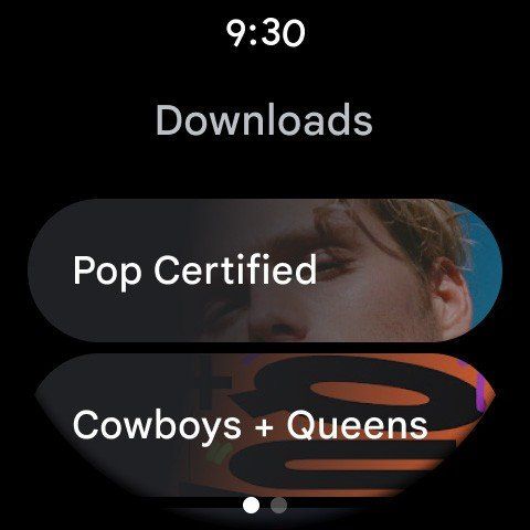 Youtube Music Wear Os Screenshots