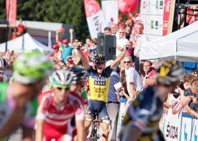 Matti Breschel (Saxo-Tinkoff) takes his second stage win in a row in Denmark