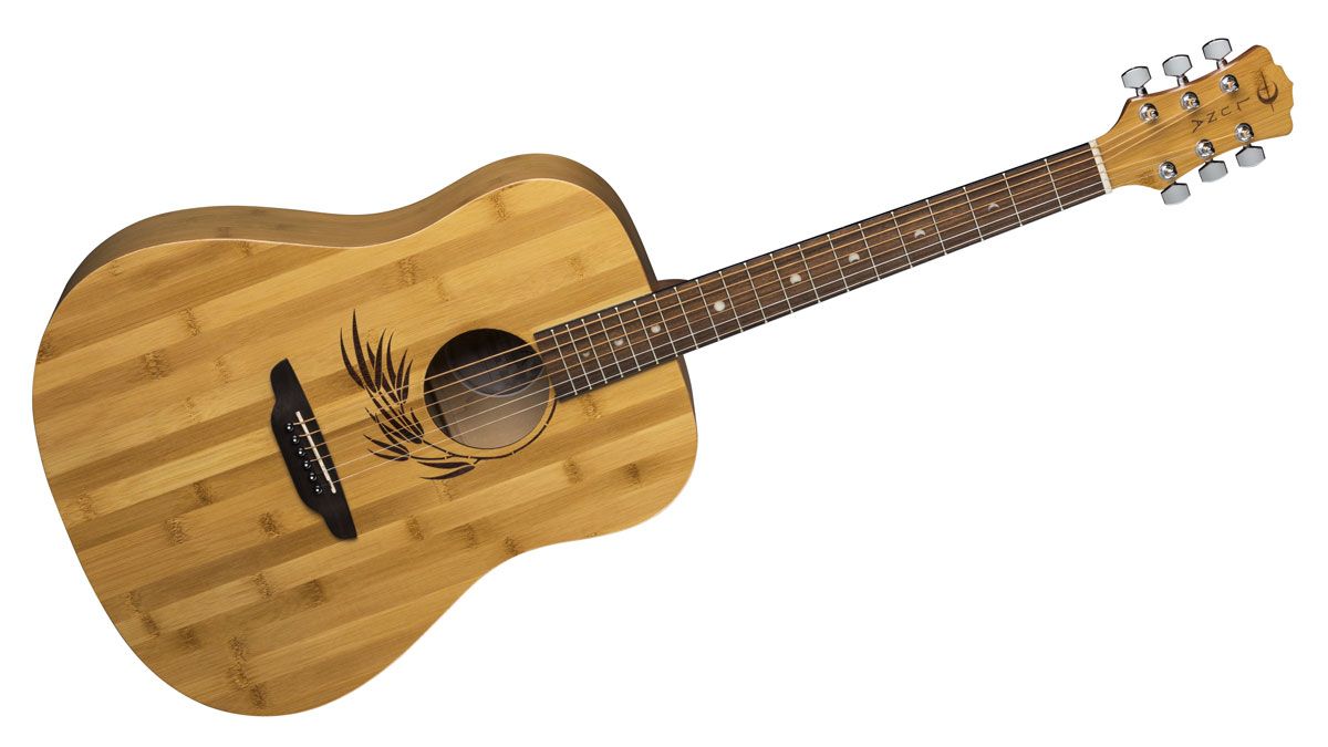 Luna Woodland Bamboo Dreadnought