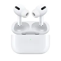the apple AirPods Pro with their charging case