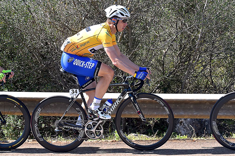 Tony Martin in yellow at Algarve.