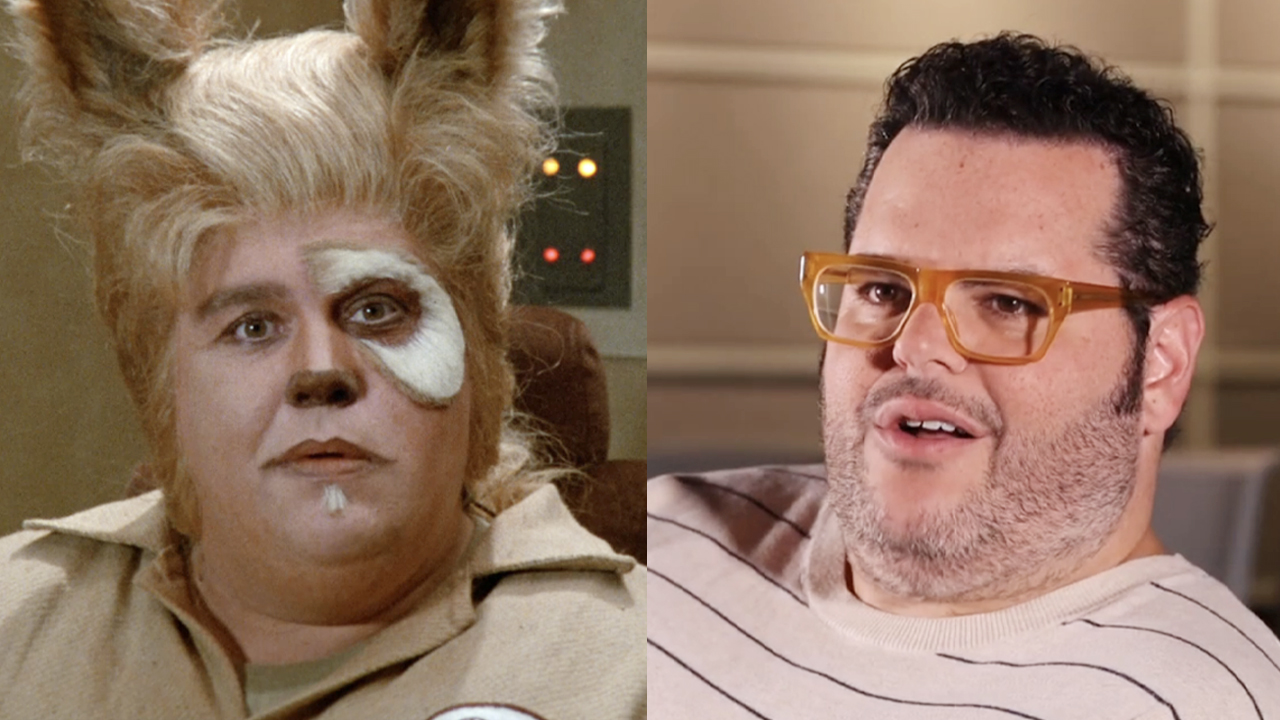 John Candy as Barf in Spaceballs, Josh Gad talking for behind the scenes on playing Olaf in Frozen. 