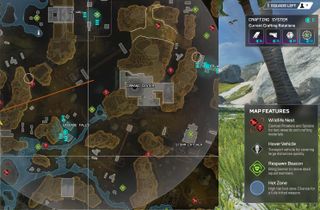 Apex Legends Season 11 new storm point map wildlife nests marked on map