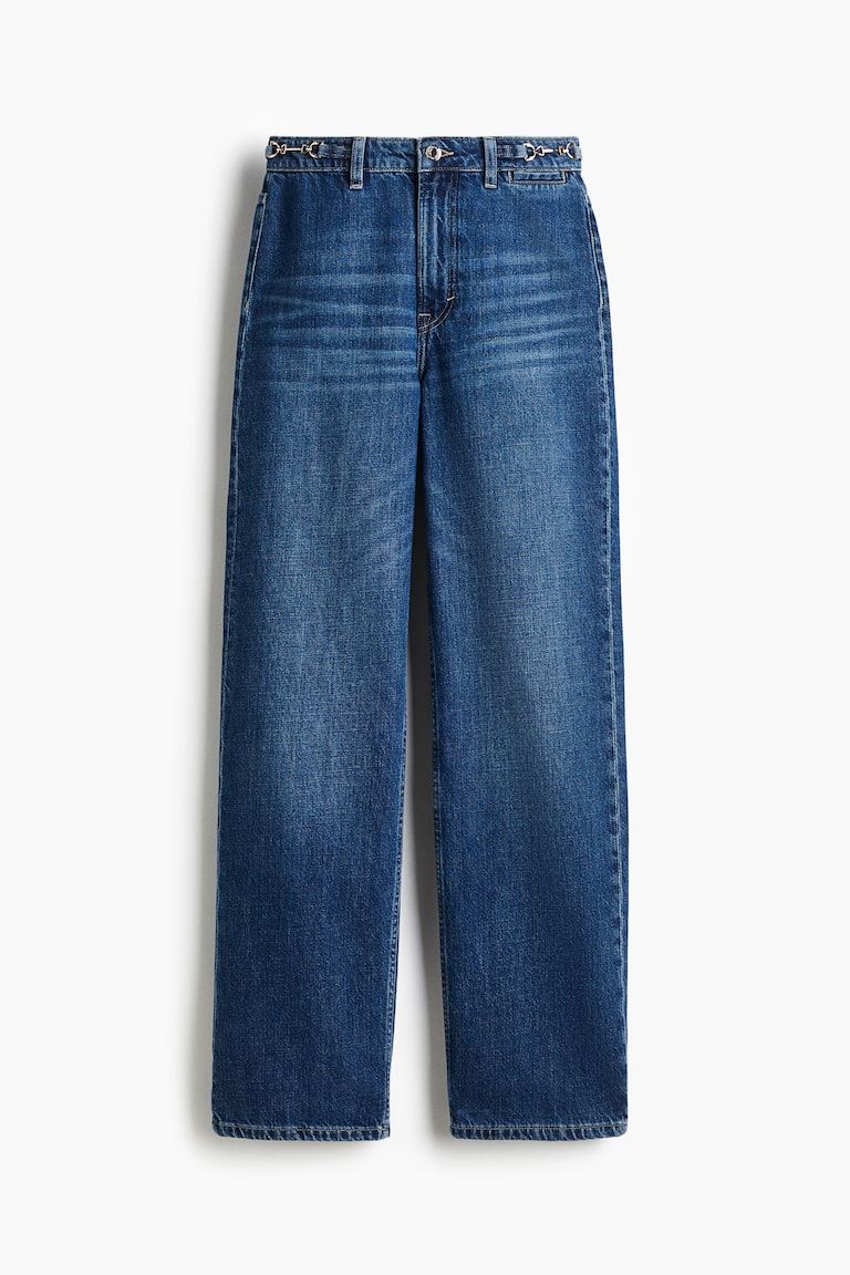 Straight High Jeans