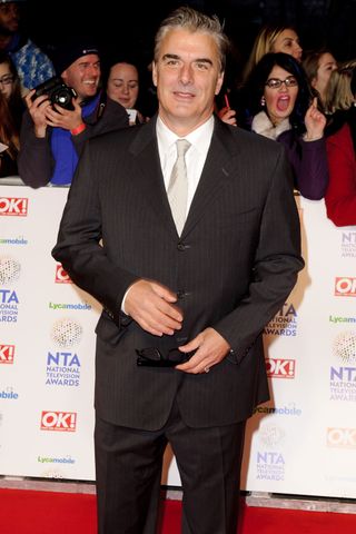 Chris North Suits Up At The National Television Awards, 2014