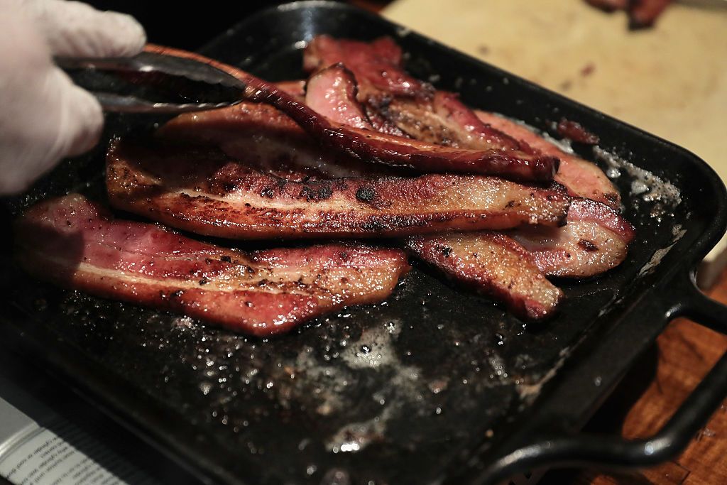 America running low on bacon. 