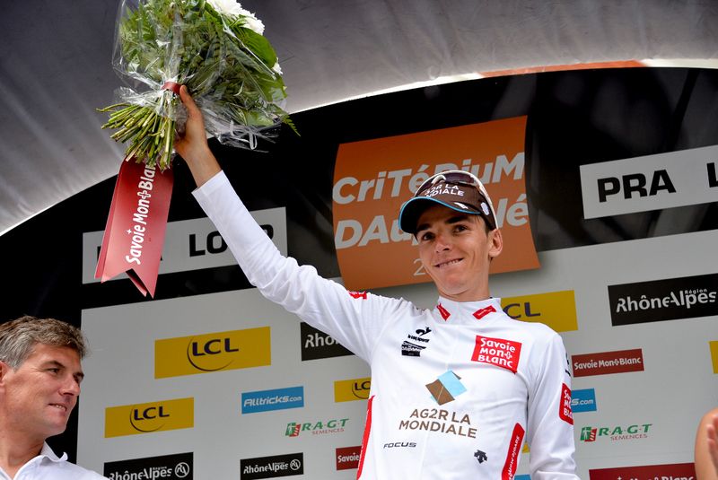 New best young rider Romain Bardet (Ag2r)