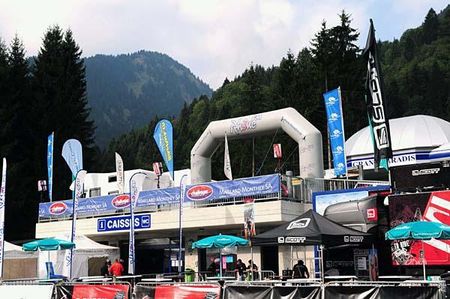 The venue at Champery is quite scenic.