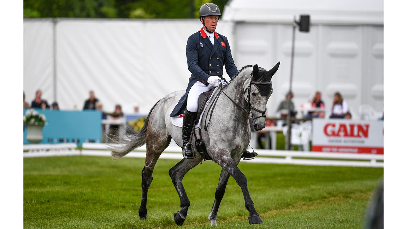 Bramham Horse Trials dressage Oliver Townend and Cooley Rosalent
