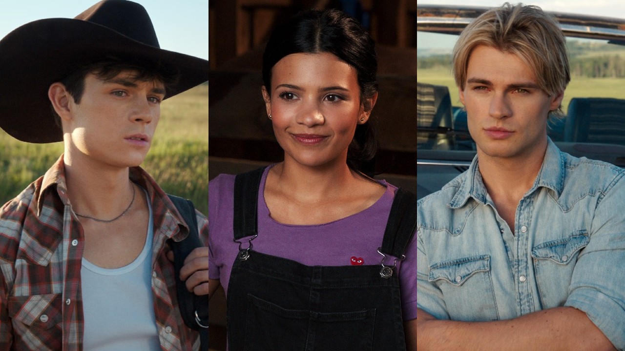 From left to right: Ashby Gentry as Alex, Nikki Rodriguez as Jackie and Noah LaLonde as Cole in My Life With the Walter Boys. 