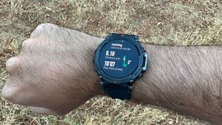 Running results on the Amazfit T-Rex Ultra