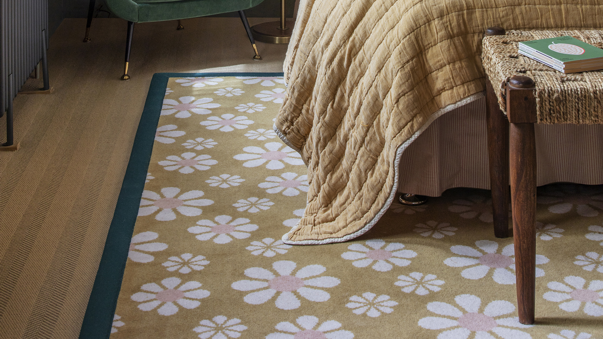 Floral rug