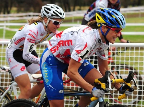 Katerina Nash (Luna Pro Team) in the lead for good.