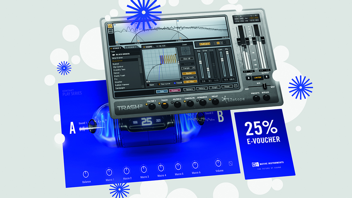 iZotope and Native Instruments celebrate the holidays by letting you