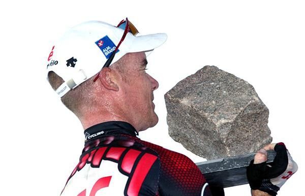 The mythical cobblestone trophy given to each winner.