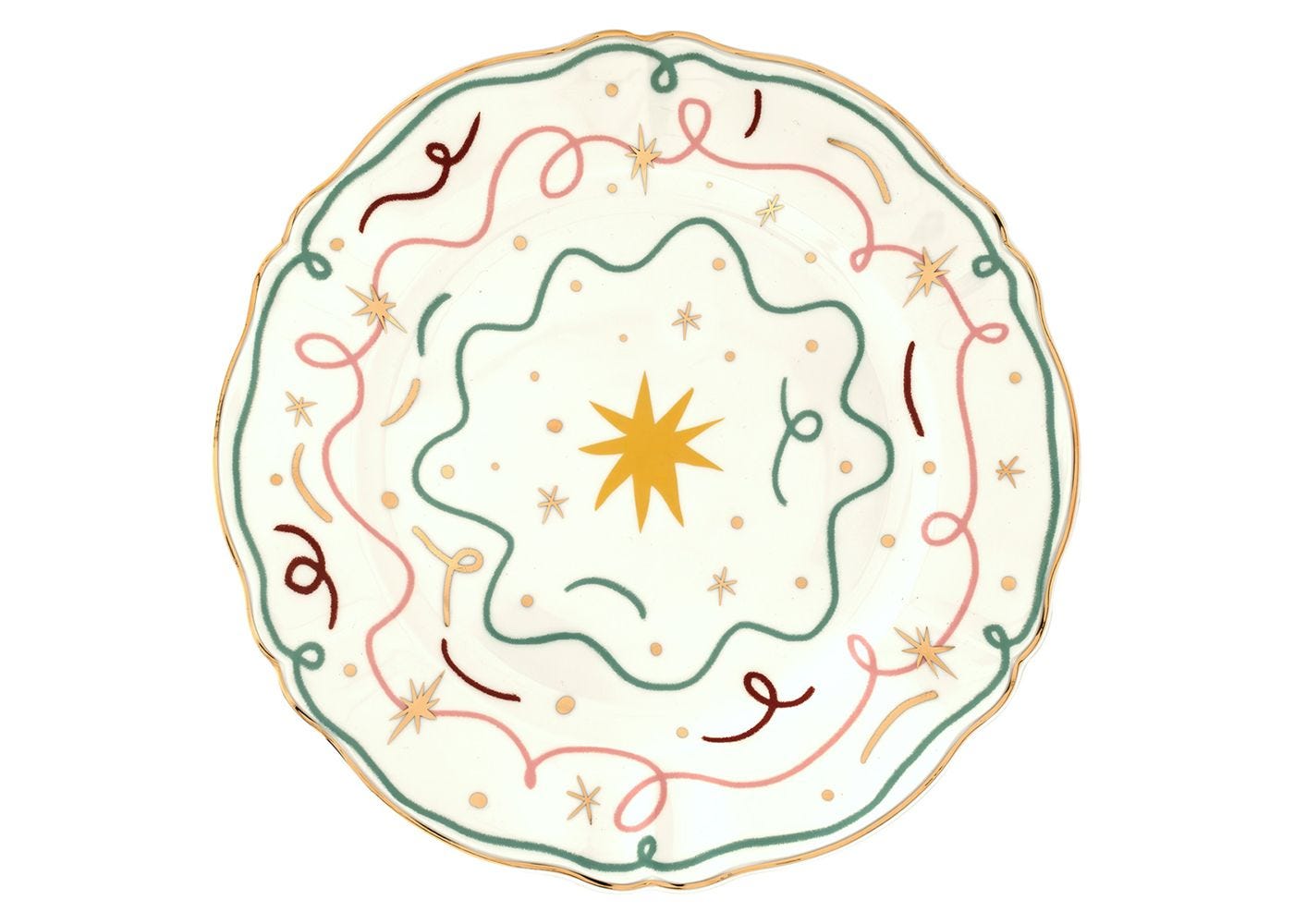 Bitossi Pangea Star Platter