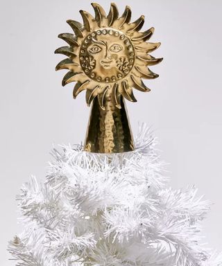 Bronze Mirrored Star Christmas Tree Topper