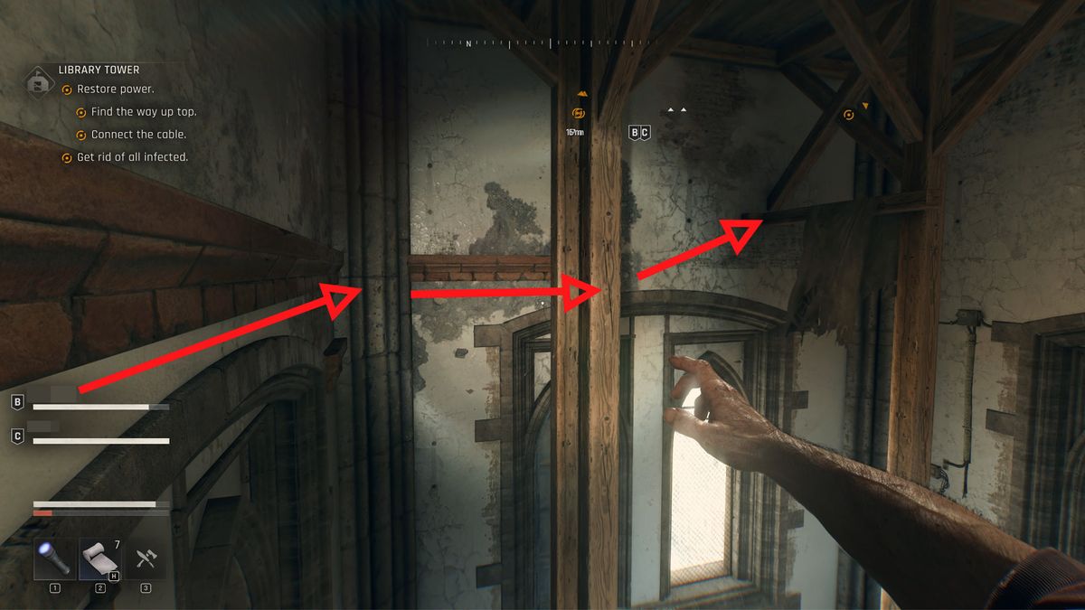 Dying Light: The Beast - Library Tower