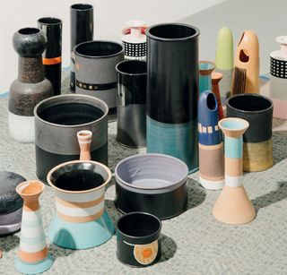 A selection of ceramics vessels