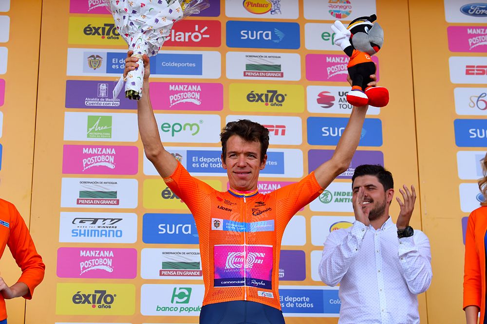 Rigoberto Uran (EF Education First) is back in the leader's jersey at Tour of Colombia
