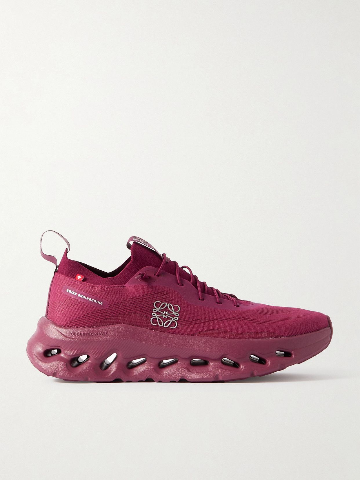 + on Cloudtilt Stretch Recycled-Knit Sneakers