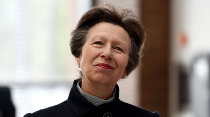 Princess Anne, Princess Royal officially opens the UK Hydrographic Office headquarters on April 25, 2019 in Taunton, England