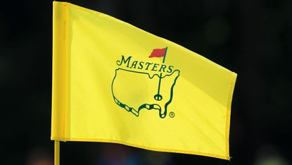 A flag pictured at The Masters