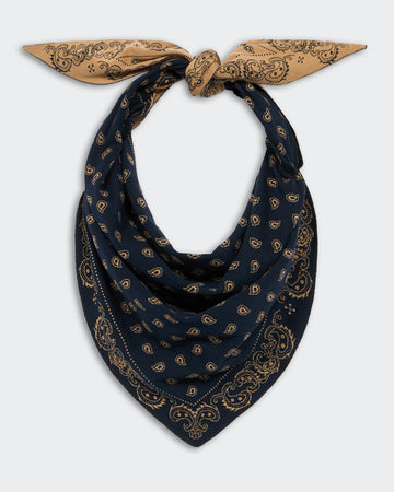 The Wild Rag - Navy/camel