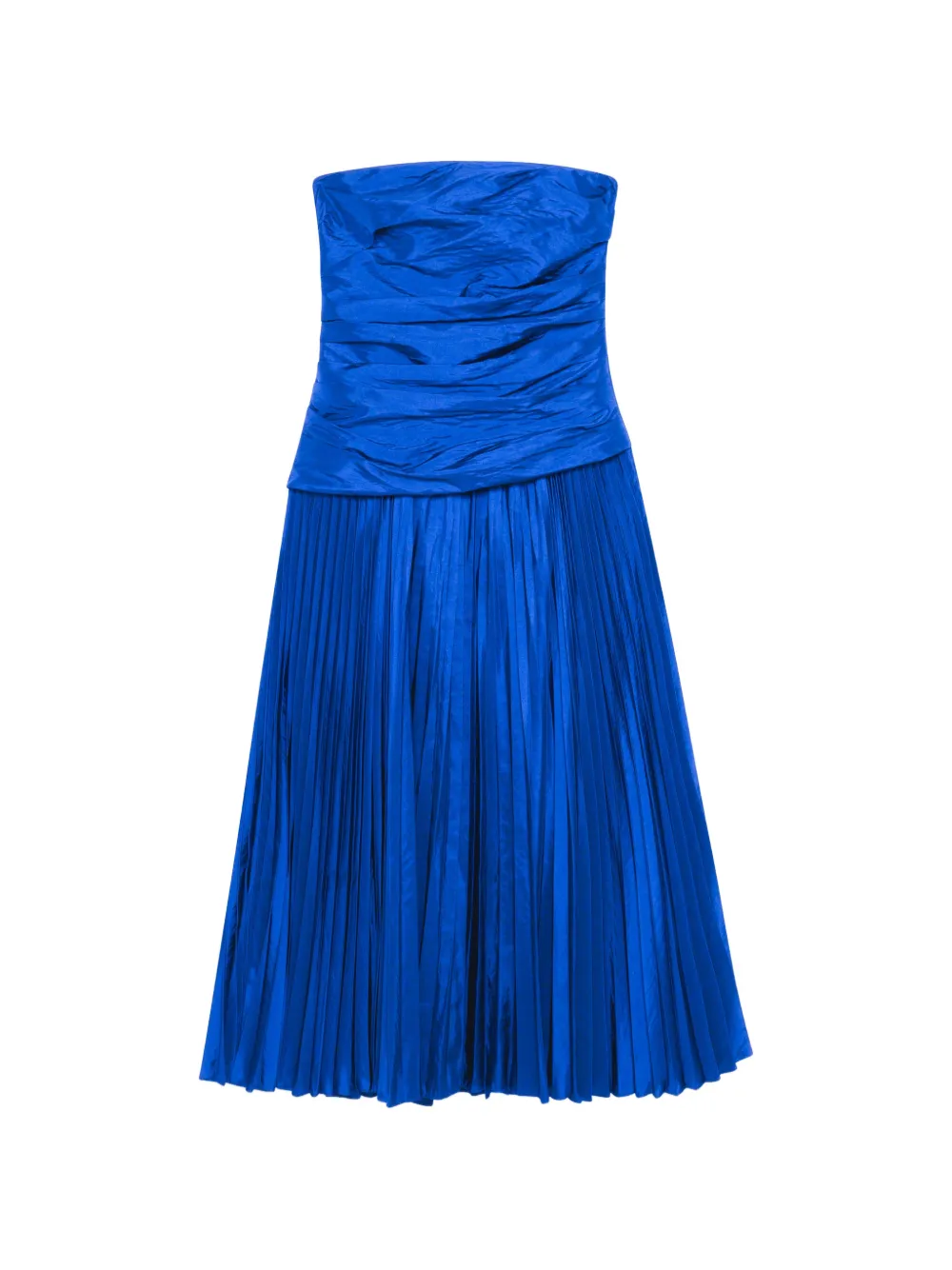 Simkhai Arie Strapless Pleated Midi Dress | 00