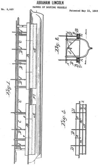 Abraham Lincoln's patent of 1849