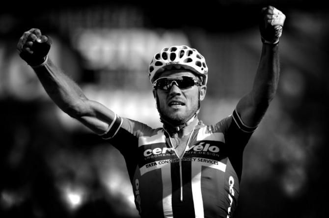 Thor Hushovd in Cervelo TestTeam colours