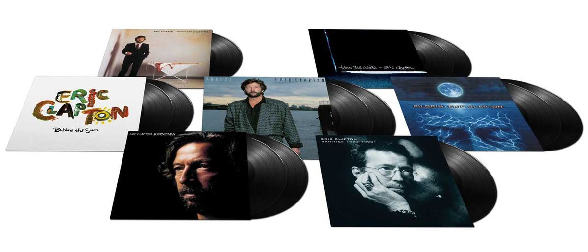 Eric Clapton: The Complete Reprise Studio Albums Vol.1 packshot