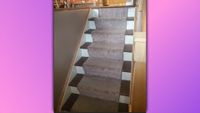 Stairs optical illusion