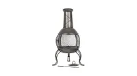 This La Hacienda chimenea has a traditional style