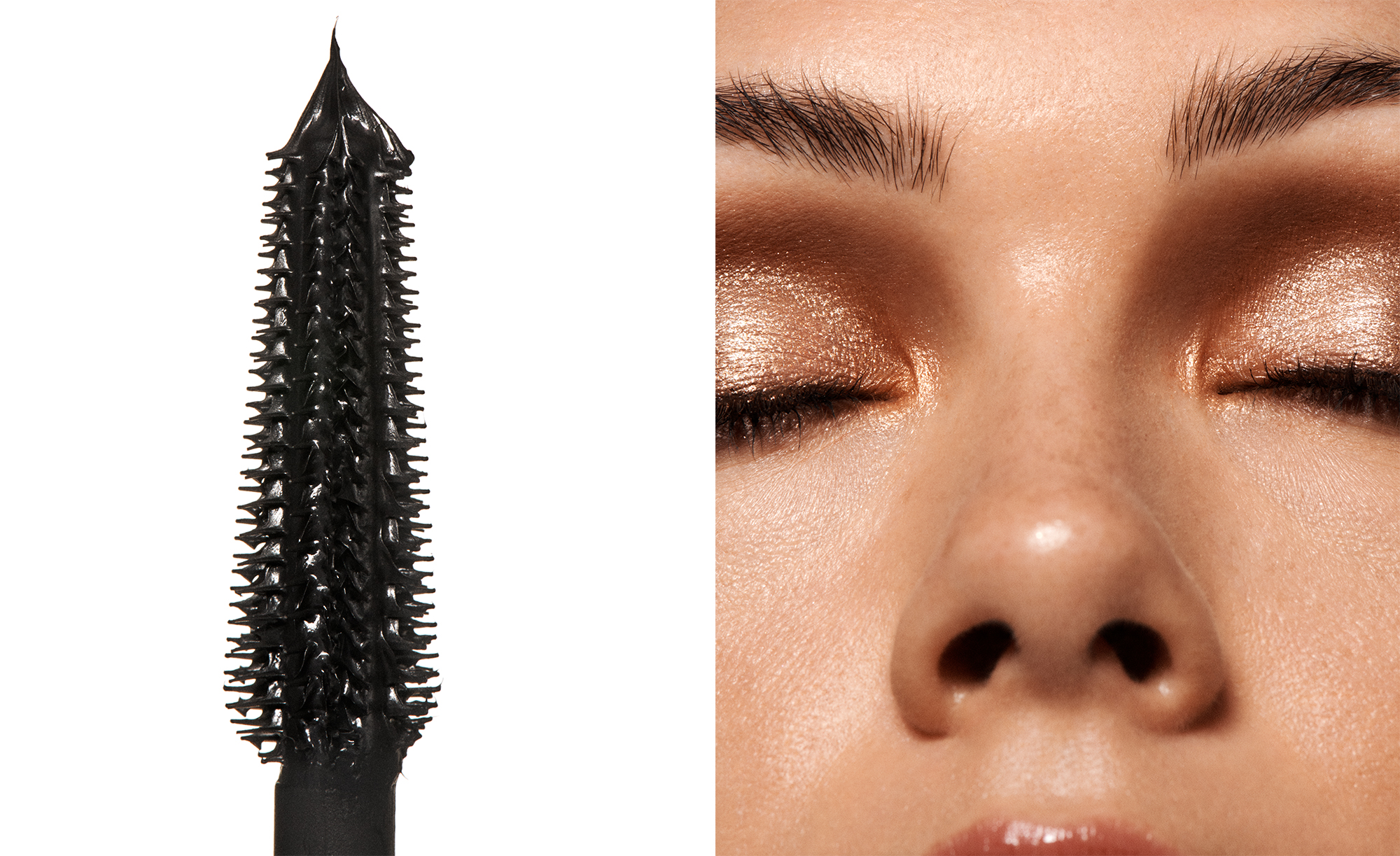 Lived-in bronze makeup looks