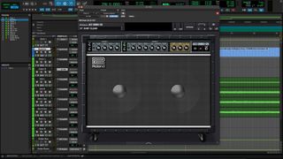 A screenshot of the Roland JC-120 Jazz Chorus plugin running in Pro Tools