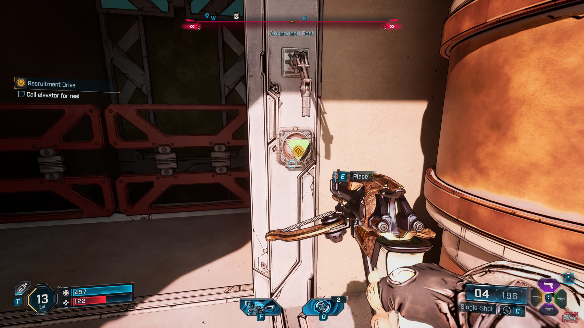 How to get elevator clearance in Borderlands 4