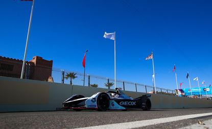 Geox Dragon Formula E car