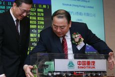 Emerging market stocks - Sinotruk (Hong Kong)'s listing debut at The Stock Exchange of Hong Kong