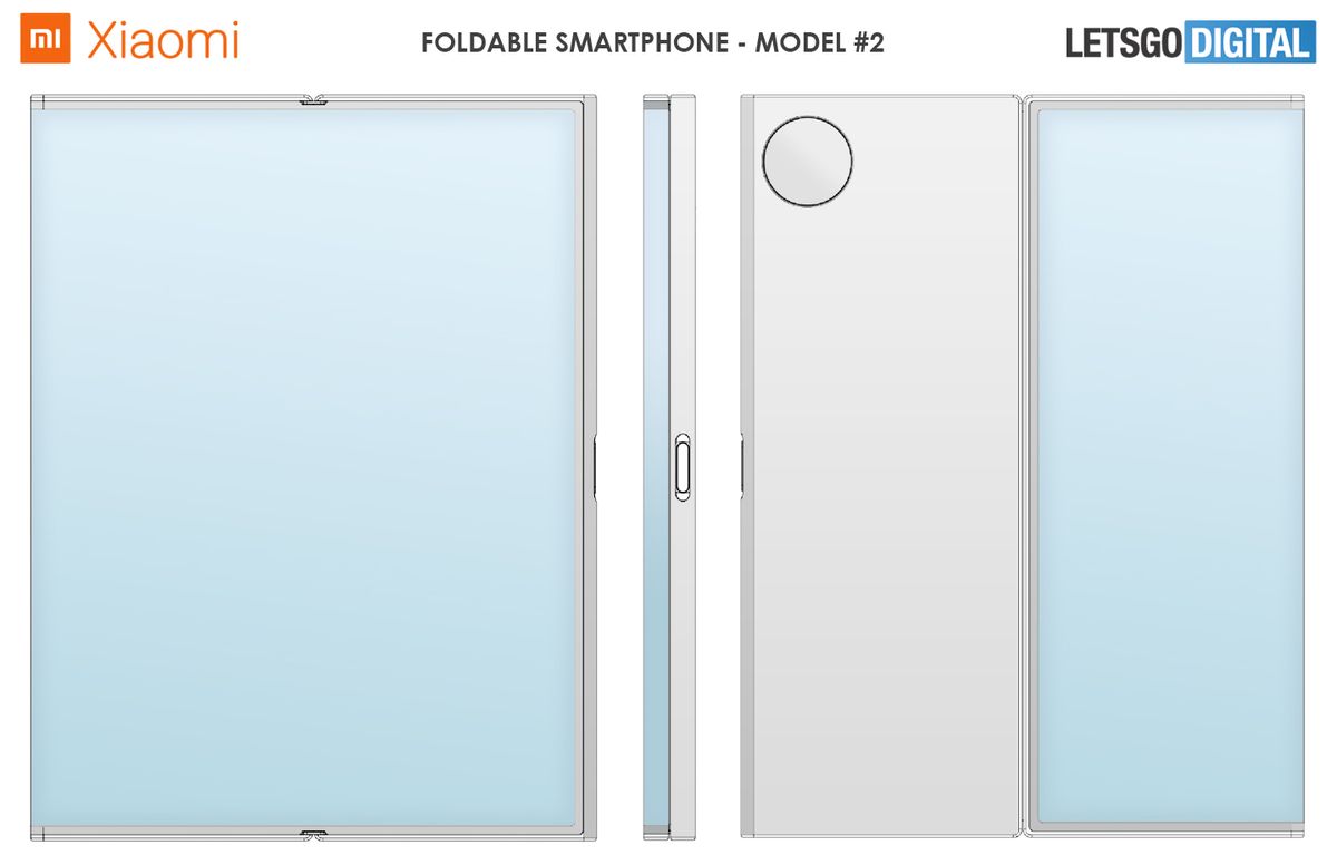 Xiaomi foldable phone patent