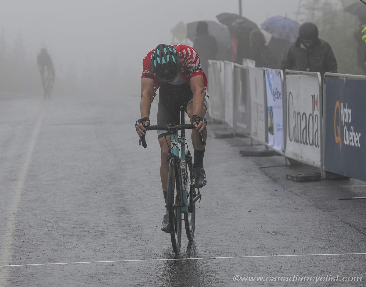 Nicolas Zukowsky (Floyds Pro Cycling Team) 6th but taking over the lead at Tour de Beauce