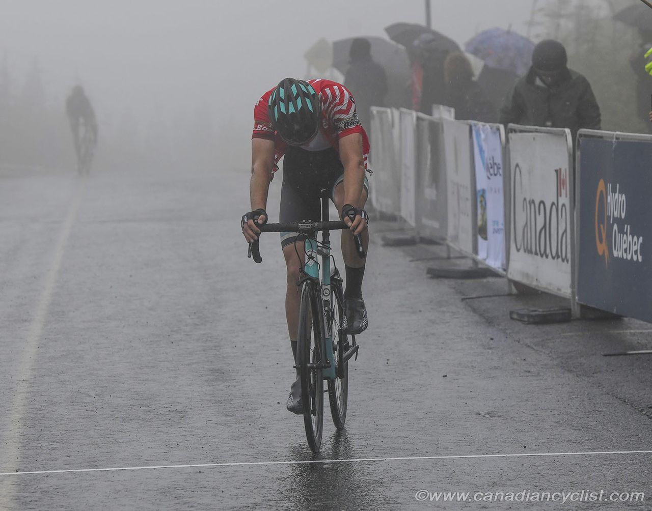 Nicolas Zukowsky (Floyds Pro Cycling Team) 6th but taking over the lead at Tour de Beauce