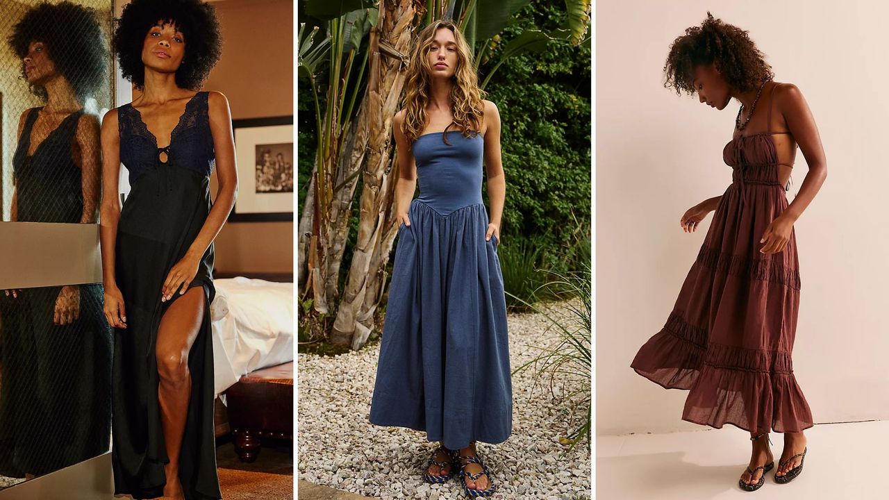 women wearing the free people dresses from the article