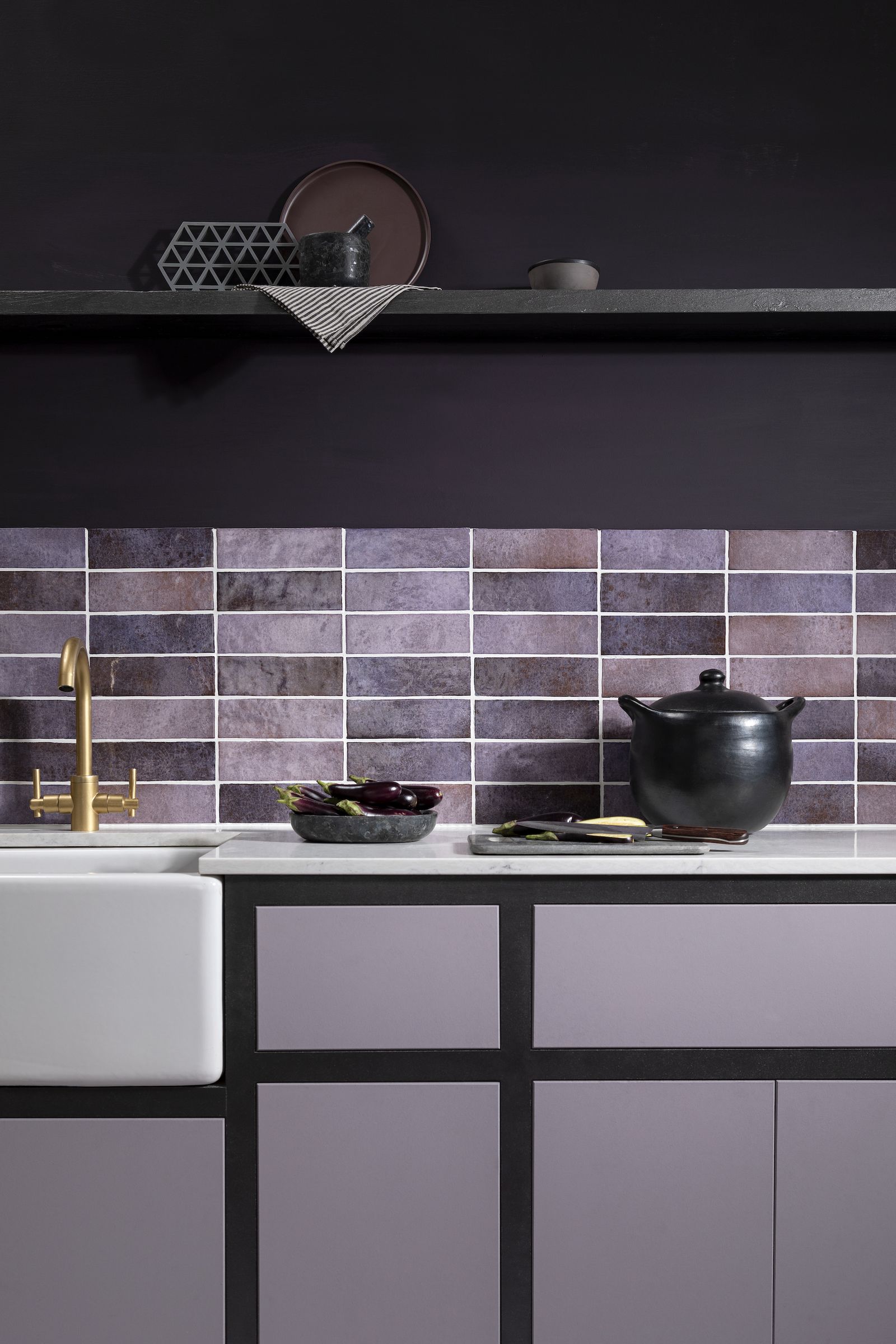 10 purple kitchen ideas that will add flair to your space Real Homes
