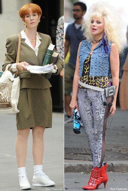 Cynthia Nixon & Kim Catrall - Celebrity News - Marie Claire
