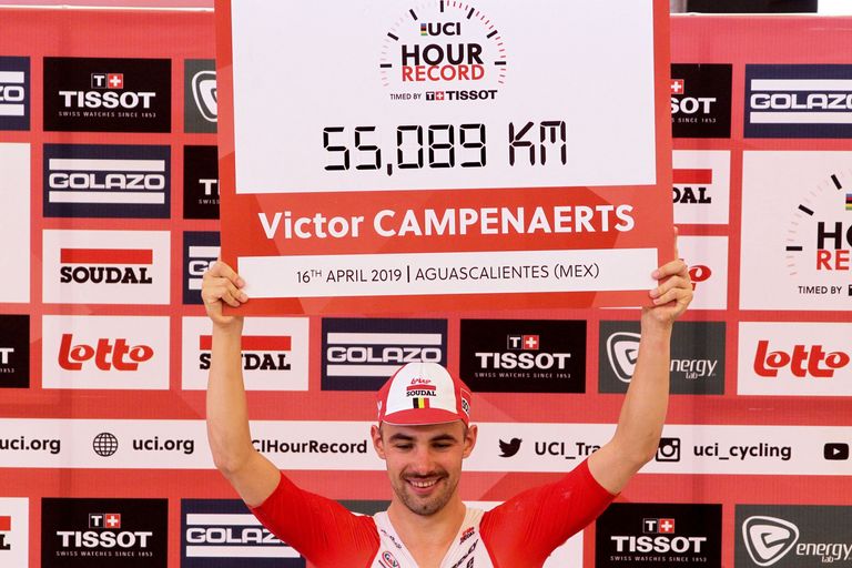 Victor Campenaerts Hour Record 