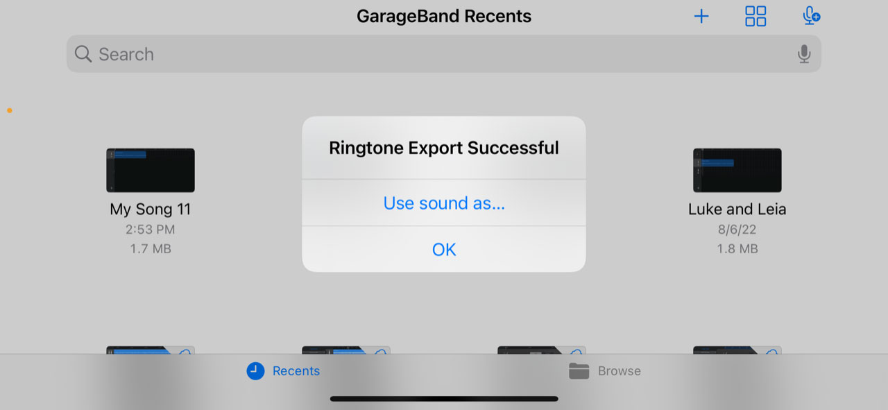 Ringtone creation