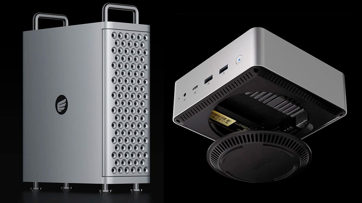 Apple Mac Pro and Mac Mini clones launch with AMD Ryzen CPUs — perfect mini-PCs for those who love Apple's aesthetics but still need Windows or Linux