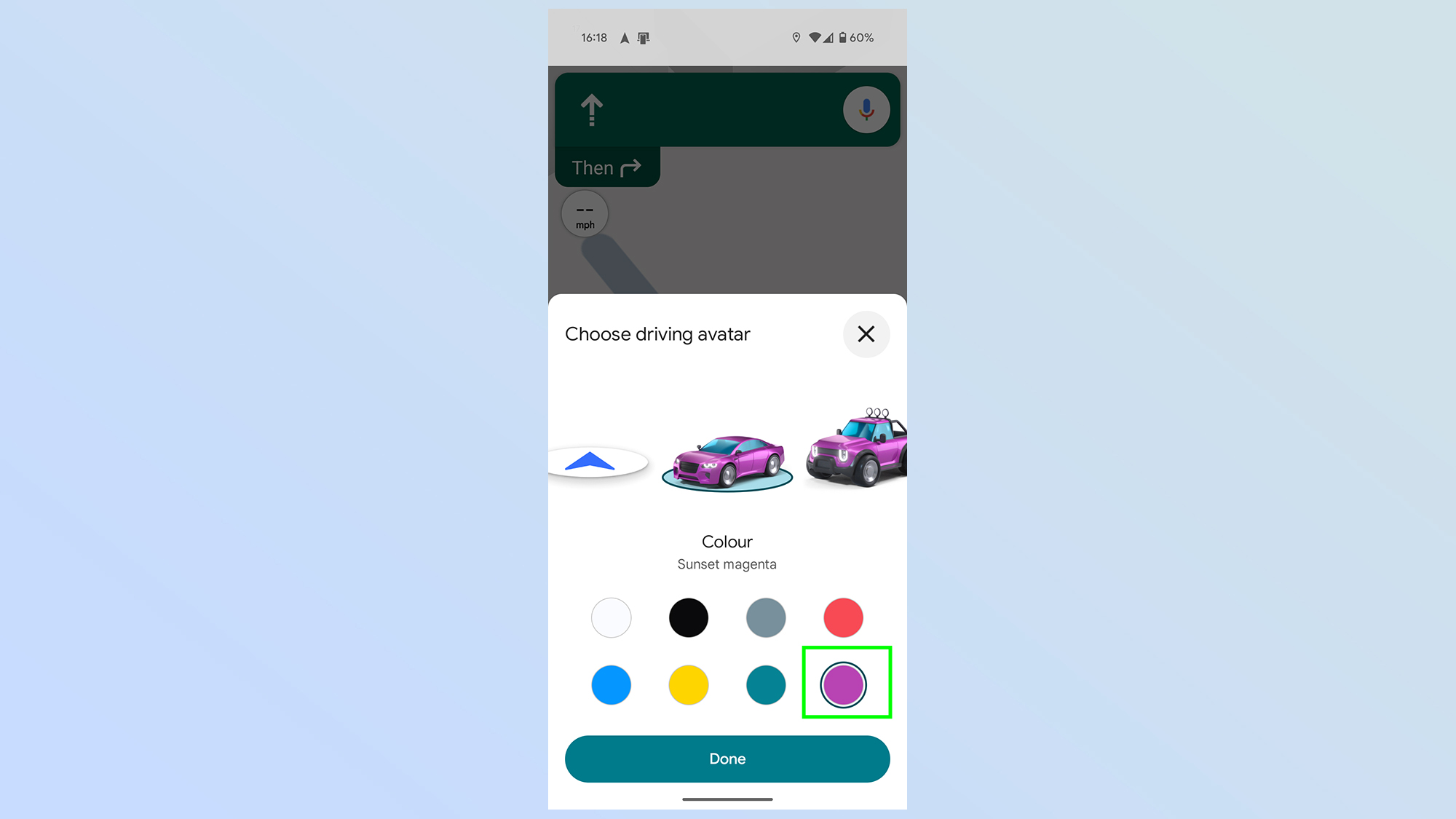 google maps how to change your user icon step by step